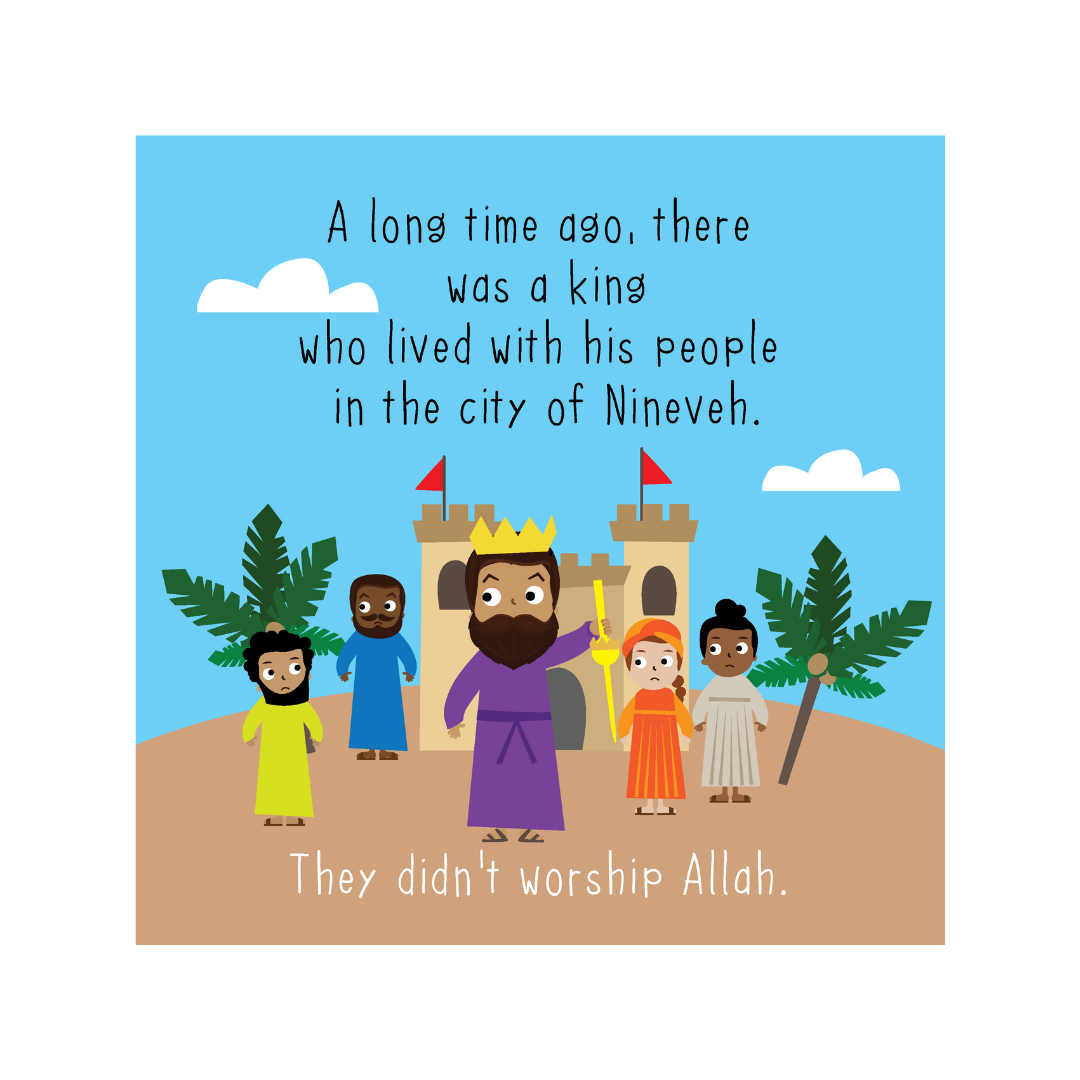Yunus and the whale story book