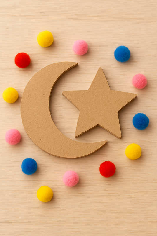 Wooden Moon Craft Kit